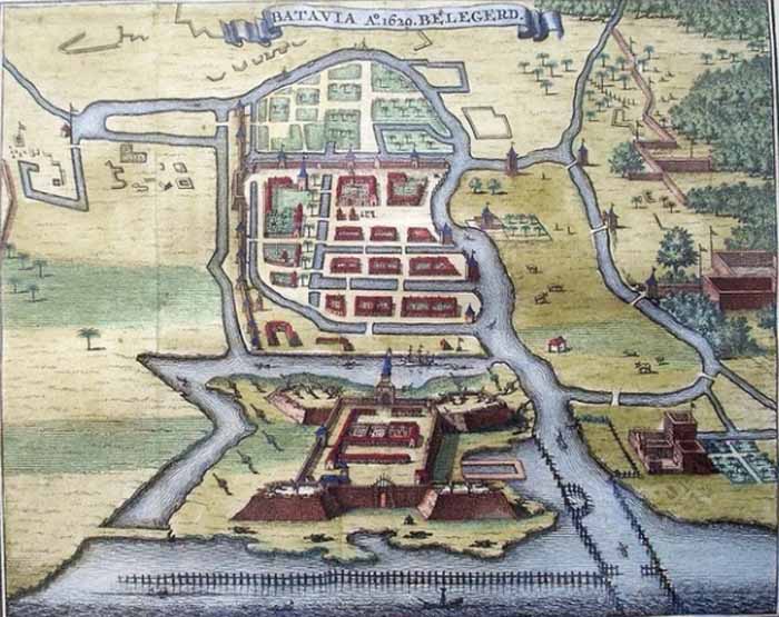 Batavia Assiege en 1629 Pierre d'Hondt